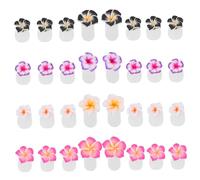 GRADENEVE Séparateur Orteil Pédicure en Silicone Réutilisable, Lot de 32 Pièces, Protection des Orteils et Entretoises D'orteils pour Nail Art et Confort Après Sport