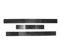 GRADENEVE Stickers Muraux Carrés Autocollants Adhésifs Miroir Autocollants en Acrylique Noir 1464 Pièces Design Auto-adhésif pour Décoration Salle de Bain et Bar
