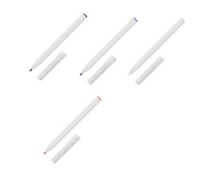 GRADENEVE Stylo Marqueur à Pointe Unique pour Tatouage et Sourcils, 4 Pcs, Plastique, Lignes Précises et Sûres, pour Salon de Tatouage et Piercing