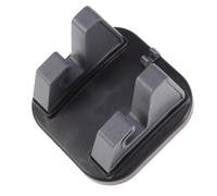 GRADENEVE Support de Téléphone Compatible GPS et Smartphone en Silicone Noir pour Voiture Rotation 360° Résistant et Anti-dommages pour Écouter Musique en Conduisant