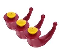 GRADENEVE Système D'irrigation Nasale pour Lavage Nez en Plastique 3pcs Design Ergonomique, Apaisant la Cavité Nasale Adulte et Garçon et Filles pour Usage Quotidien et Extérieur