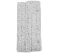 GRADENEVE Têtes de Balai Absorbantes et Lavables Lot de 2 Réutilisables Microfibre pour Nettoyage Domestique pour Sols et Salles de Sport