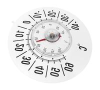 GRADENEVE Thermomètre de Fenêtre Multi-usage avec Grosse Ventouse Pvc et PC pour Chambre Bébé et École, Précision Élevée pour Intérieur et Extérieur