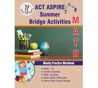 GRADES 7 to 8 : ACT Aspire Summer Math Bridge Activities