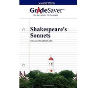 Gradesaver (Tm) Lesson Plans: Shakespeare's Sonnets