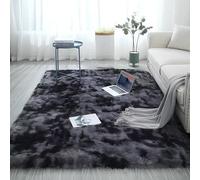 Gradient Color Plush Floor Mat, Soft Rainbow Rug for Kids Playroom, Fluffy Shaggy Carpets for Girls Bedroom, Colorful Pastel Area Rugs for Nursery & Home Decor (F,62.99″ x 90.55″)