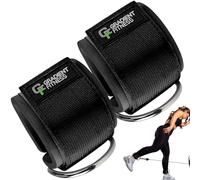 Gradient Fitness| Sangles de Cheville (Paquet de 2) | Sangle de Cheville pour Machine à câble, Bandes de Cheville pour l'entraînement, Sangle de Cheville de câble, Fixation de Machine de câble