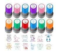 Grading Seals Collection de tampons 12 motifs différents pour l'évaluation de la salle de t la communication des parents