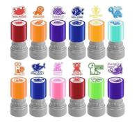 Grading Seals Collection de tampons 12 motifs différents pour l'évaluation de la salle de t la communication des parents