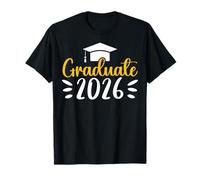 Graduate Class of 2026 Proud Senior High School Graduation T-Shirt