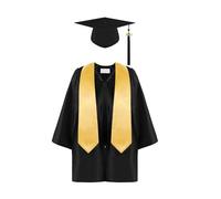 Graduate Costume - Graduate Costume | Kindergarten Caps And Gown 2026 | Kids Graduation Gown Caps Tassel Set For Boys Girls Ceremony Class Photos Celebration Banquet Party Photography Performances