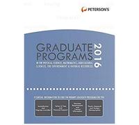 Graduate Programs In Physical Sciences, Mathematics, Agricultural Sciences, Environment & Natural Resources 2016