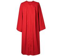 GraduatePro Clergé Robe Pulpit Prêtre pour Baptêmes Catholique Unisexe Rouge