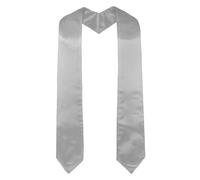 GraduatePro Étole Diplôme Universitaire Adulte Bechalor Bapteme Clergé Volé Prêtre 152cm Argent