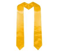 GraduatePro Étole Diplôme Universitaire Adulte Bechalor Bapteme Clergé Volé Prêtre 152cm Or