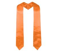 GraduatePro Étole Diplôme Universitaire Adulte Bechalor Bapteme Clergé Volé Prêtre 152cm Orange