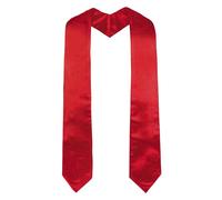 GraduatePro Étole Diplôme Universitaire Adulte Bechalor Bapteme Clergé Volé Prêtre 183cm Rouge