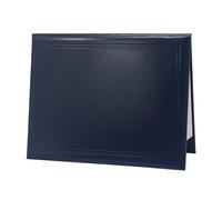 GraduatePro Protège-diplôme 21,6 x 27,9 cm - Bleu marine