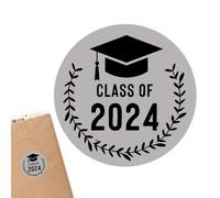 Graduation 2024, Autocollants pour Graduation Classe de 2024-100 Pièces Joints pour Enveloppes Transparents pour Graduation Étiquettes de Félicitations pour Graduation, Autocollants Brillants de