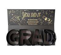 Graduation Box, DIY Paper Organizer, 2026 Letter Display Decoration