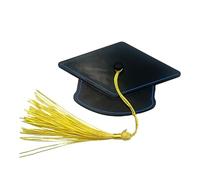 Graduation Cap Tassel Hair Clip - Mini Stable Claw Hairpin for Ceremony | Elegant Accessory, Stylish Barrette with Tassel & Secure Fit for Season, Bachelor, Doctor and Women