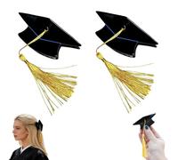 Graduation Cap Tassel Hair Clip,Non-slip Graduation Cap Hair Claw Accessories,Grad Ceremony Party Gift Hair Styling Decoration