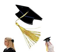 Graduation Cap Tassel Hair Clip,Non-slip Graduation Cap Hair Claw Accessories,Grad Ceremony Party Gift Hair Styling Decoration