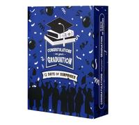 Graduation Card Box - 2026 DIY Card Holder, Funny Countdown Cards with Creative Design, Paper Boxes, Treat Storage, Snack Box for Kids Adults Students Birthday Holiday Party