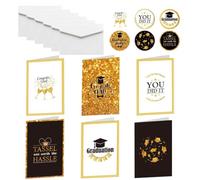 Graduation Card with Envelopes and Stickers, Party Invitation Supplies