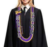 Graduation Lei Class - 2026 Tassel Garland Pendant, Class Celebration Jewelry with Adjustable Chain, Congrats Accessory, Senior Graduate Keepsake, College High School University Photo Booth Ornament
