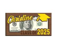 Graduation Money Holder 2025, Graduates Wallet 2025 Cash Holders, Exquisite Double Layer Organizer, Elegant & Practical Design, for Teen Kids Family Friends Favor Accessories