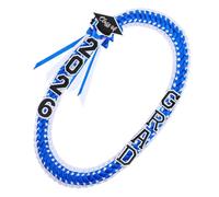 Graduation Ribbon Lei, 120cm Celebration Necklace System Class 2026 Gift Fabric Material Ceremony Wear Decoration Accessory Set, for Senior College School Graduation Use