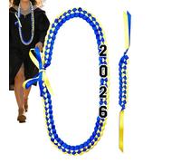 Graduation Ribbon Lei,Decorative Graduation Accessory - Class of 2026 Ribbon Leis | for Students Son Daughter Niece Classmates Family Friends Relatives