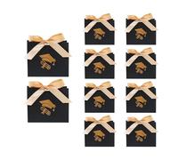 Graduation Snack Bags, Candy Favors Bags for Graduation, Folding Paper Pouches Keepsakes Wrapping Organizer for High-School College Girls Boys Parties Event, 10 Pieces