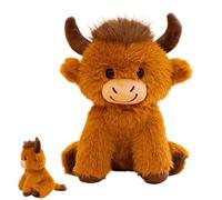 Graduation Stuffed Animal, 25 cm Soft Cattle, Doll Plush Toy, with Cute Cow Graduation Gift System, Celebration Plush Decoration, Sturdy Build Design, Memory Keepsake Style, for Party and Events Use
