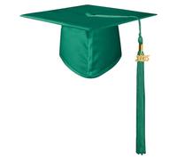 GraduationMall Chapeau de Diplomé pour Adultes avec Pendentif 2025, Chapeau Bachelier Graduation Université Lycée Unisexe