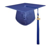 GraduationMall Chapeau de Diplomé Pour Les Enfants avec Pendentif 2025, Préscolaire Brillant Chapeau Graduation Unisexe