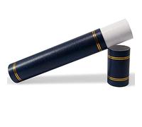 GraduationMall Porte-parchemin de Certificat Convient Tube de Certificat de Diplôme Format A4 Bleu Marin