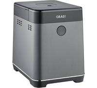 Graef BA806EU Machine à pain revêtement anti-adhésif, fonction minuteur 750 g oxyde de fer micacé (satiné), gris