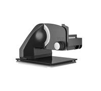 GRAEF Classic C95 - Trancheuse universelle électrique, Made in Germany, Entièrement métallique, Lame ondulée en acier inoxydable Ø 170 mm, Épaisseur de coupe 0-20 mm, Machine à couper le pain