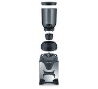 CM820EU CM820EU Moulin à café acier inoxydable, noir broyeur conique en acier
