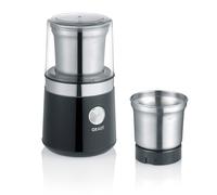 Graef CM102EU Moulin à café noir, acier inoxydable