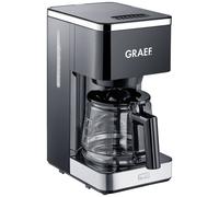 Graef FK 402 Cafetière noir Nombre de tasse=10 verseuse en verre, fonction de conservation de la chaleur