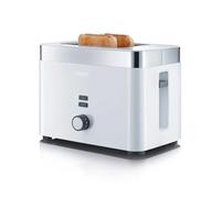 Graef TO61EU Grille-pain avec grille spéciale viennoisieries blanc, acier inoxydable