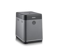 Graef BA806EU Machine à pain revêtement anti-adhésif, fonction minuteur 750 g oxyde de fer micacé (satiné), gris