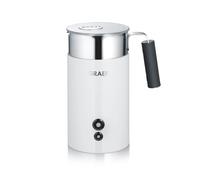 GRAEF MS701 - mousseur à lait électrique, pot à lait amovible en acier inoxydable, 400 ml de mousse de lait de qualité barista, programmes automatiques, froid et chaud, convient aux laits végétaux