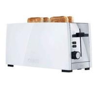 Graef TO 101 - Grille-pain -électrique - 4 tranche - 2 Emplacements - blanc