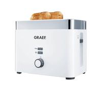 Graef TO 61 - Grille-pain - 2 tranche - 2 Emplacements - blanc noble