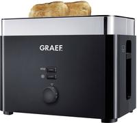 Graef TO62 grille-pain 2 part(s) Noir