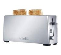 Grille-pain électrique - GRAEF TO90 - 1 longue fente - 6 niveaux de brunissage - Inox